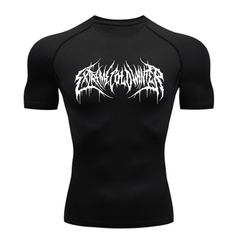 Health Wellness And Fitness - Felpa a compressione estiva T-shirt fitness