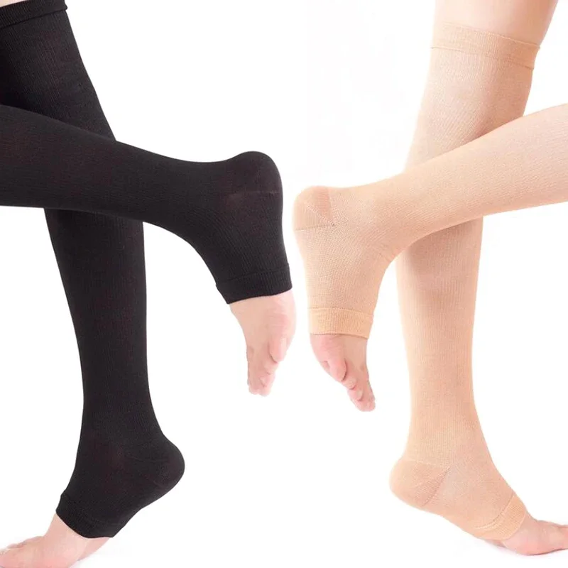 Compression Knee Sleeve - 1 Paio di Calze a Compressione