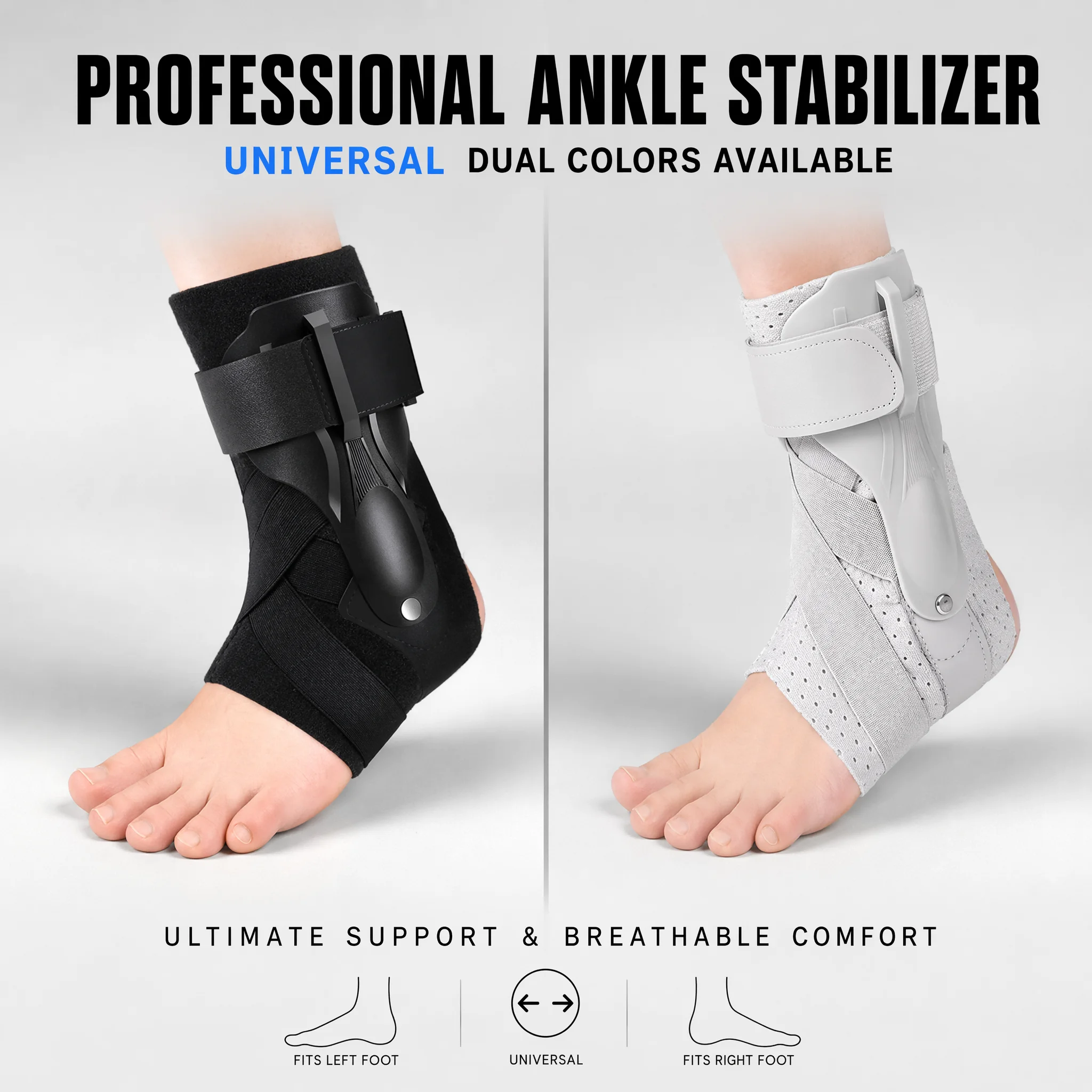 1/2 Pezzi Tutore Caviglia con  - Ankle Brace Support recensione e prezzo