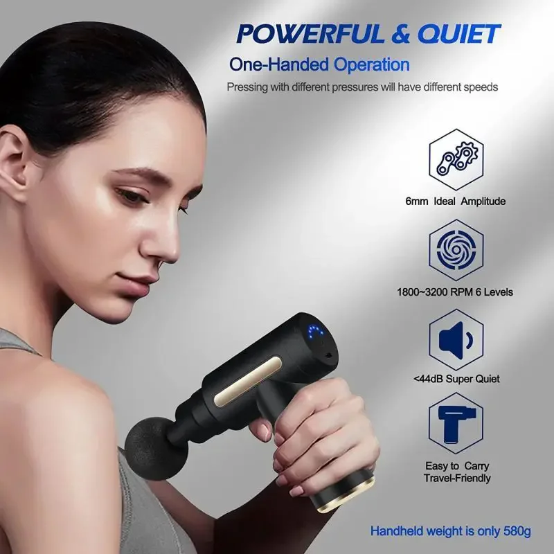 2024 portatile fascia pistola  - Health Wellness Massage recensione e prezzo