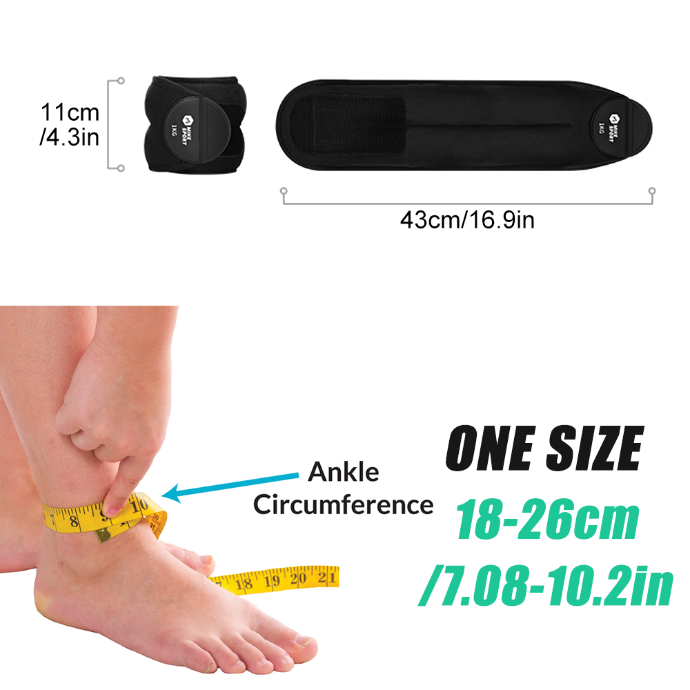 1 paio di pesi per polsi e cav - Ankle Brace Support recensione e prezzo