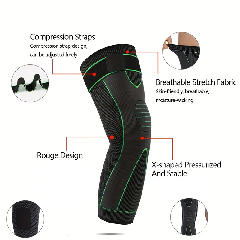 2 Pezzi di Ginocchiere a Compr - Compression Knee Sleeve recensione e prezzo