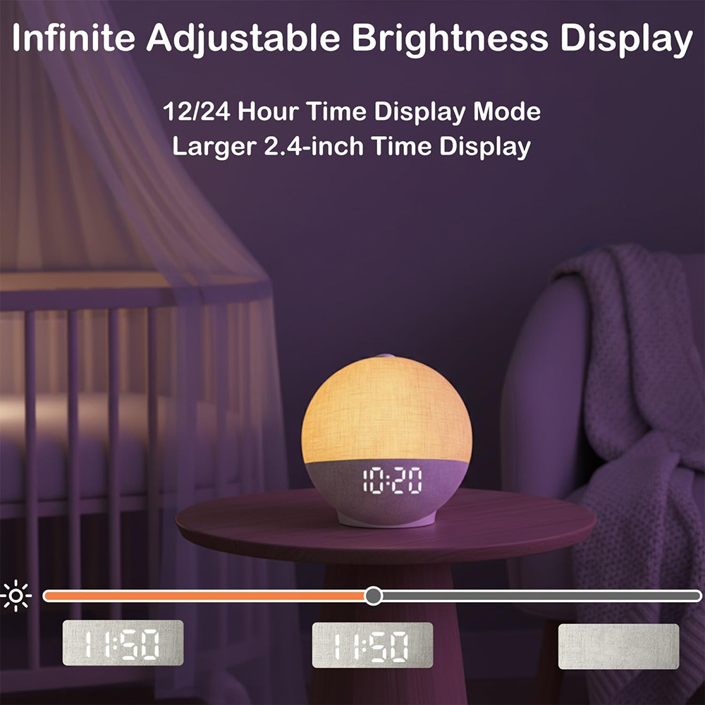 Sveglia con luce alba, sveglia - White Noise Machine Sleep recensione e prezzo